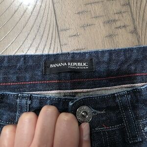 Banana Republic Men's Dark Blue Slim Jeans